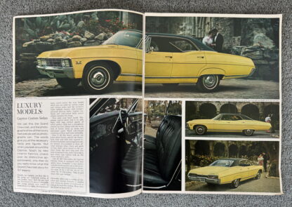 1967 Chevrolet Range Brochure Impala, Caprice, Bel Air, Biscayne - Image 2