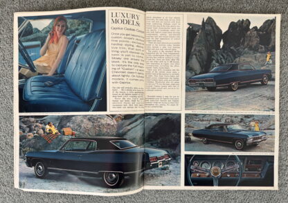 1967 Chevrolet Range Brochure Impala, Caprice, Bel Air, Biscayne - Image 3