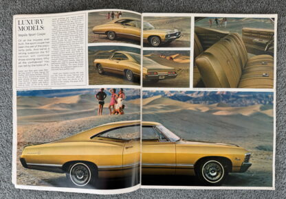 1967 Chevrolet Range Brochure Impala, Caprice, Bel Air, Biscayne - Image 4