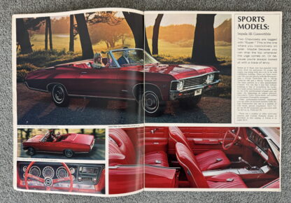 1967 Chevrolet Range Brochure Impala, Caprice, Bel Air, Biscayne - Image 6