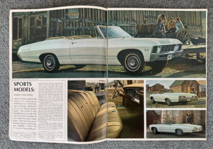 1967 Chevrolet Range Brochure Impala, Caprice, Bel Air, Biscayne - Image 7