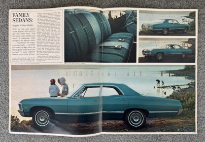 1967 Chevrolet Range Brochure Impala, Caprice, Bel Air, Biscayne - Image 8