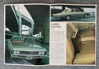1967 Chevrolet Range Brochure Impala, Caprice, Bel Air, Biscayne - Image 9