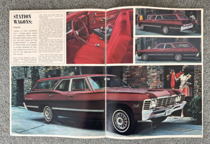 1967 Chevrolet Range Brochure Impala, Caprice, Bel Air, Biscayne - Image 12