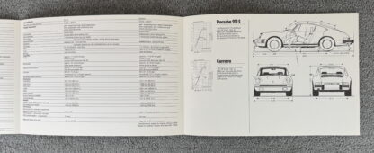 1975 Porsche 911 Range Full Brochure - Image 22