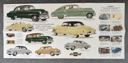 1951 Chevrolet Range Bel Air, Styleline, Fleetline Brochure - Image 4