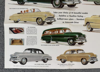 1951 Chevrolet Range Bel Air, Styleline, Fleetline Brochure - Image 6