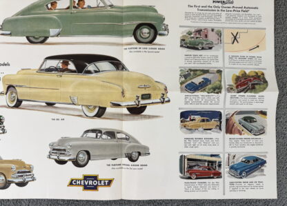 1951 Chevrolet Range Bel Air, Styleline, Fleetline Brochure - Image 7