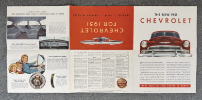 1951 Chevrolet Range Bel Air, Styleline, Fleetline Brochure - Image 9