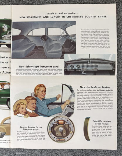 1951 Chevrolet Range Bel Air, Styleline, Fleetline Brochure - Image 10