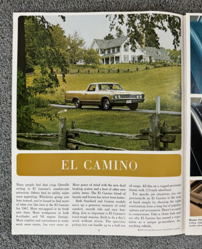 1967 Chevrolet El Camino Brochure - Image 2