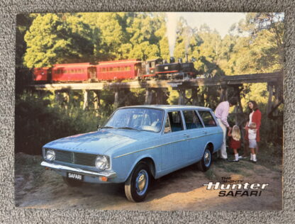 1968 Hillman Hunter Safari (Chrysler) Brochure