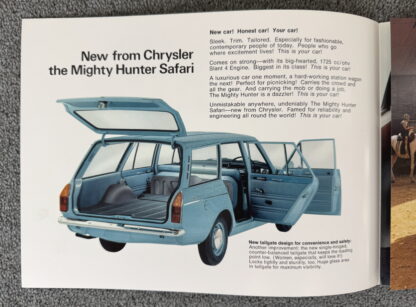 1968 Hillman Hunter Safari (Chrysler) Brochure - Image 2