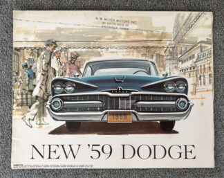 1959 Dodge Coronet, Lancer, Custom Range Brochure