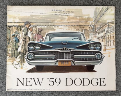 1959 Dodge Coronet, Lancer, Custom Range Brochure