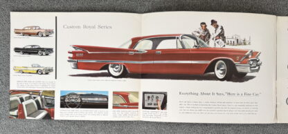 1959 Dodge Coronet, Lancer, Custom Range Brochure - Image 3