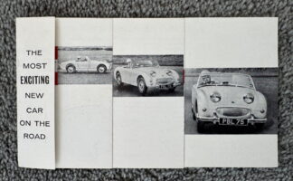 1959 Austin Healey "Frogeye" Sprite Brochure