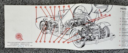 1959 Austin Healey "Frogeye" Sprite Brochure - Image 4