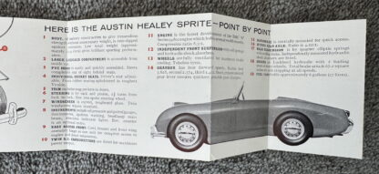 1959 Austin Healey "Frogeye" Sprite Brochure - Image 5