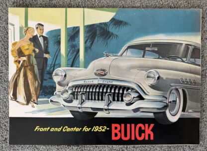 1952 Buick Special, Super Series 50, Roadmaster Series 70 Range Brochure