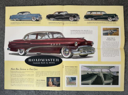 1952 Buick Special, Super Series 50, Roadmaster Series 70 Range Brochure - Image 4