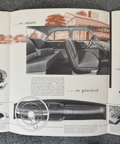 1952 Lincoln Cosmopolitan, Capri Brochure - Image 4