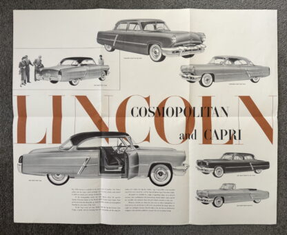 1952 Lincoln Cosmopolitan, Capri Brochure - Image 7