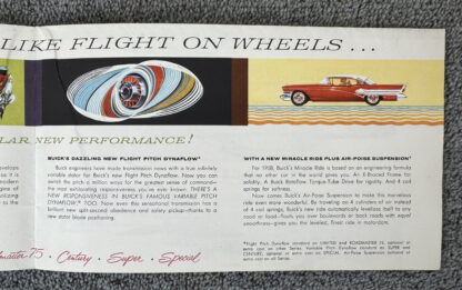 1958 Buick Roadmaster, Super, Special, Century, Limited, Riviera Brochure - Image 6