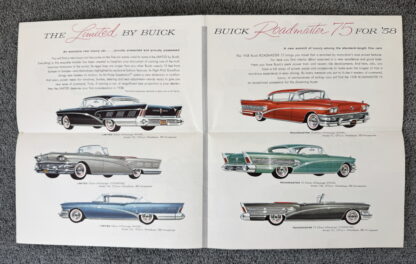 1958 Buick Roadmaster, Super, Special, Century, Limited, Riviera Brochure - Image 9