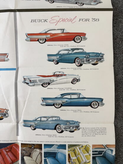 1958 Buick Roadmaster, Super, Special, Century, Limited, Riviera Brochure - Image 11