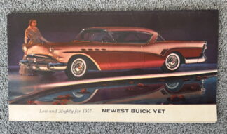 1957 Buick Roadmaster, Super, Special, Century Riviera Brochure