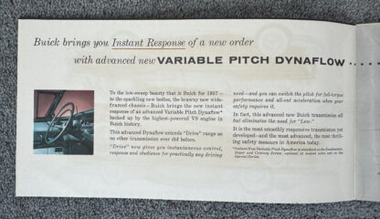1957 Buick Roadmaster, Super, Special, Century Riviera Brochure - Image 2