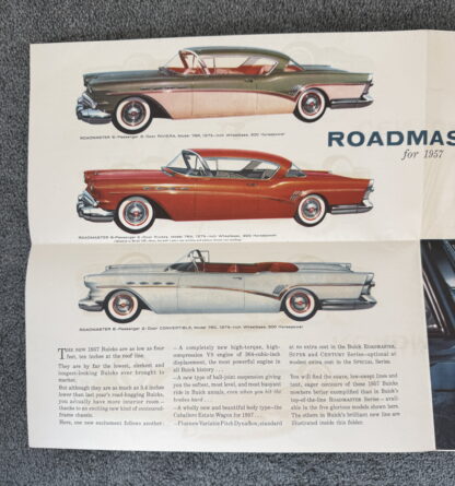 1957 Buick Roadmaster, Super, Special, Century Riviera Brochure - Image 4