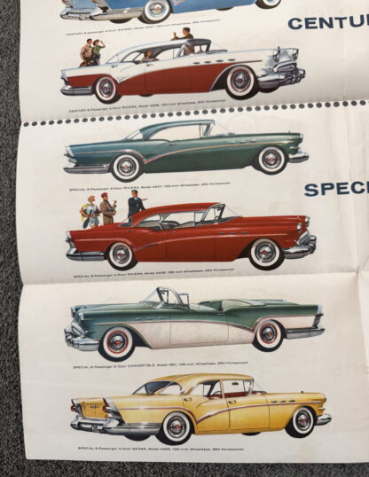 1957 Buick Roadmaster, Super, Special, Century Riviera Brochure - Image 8