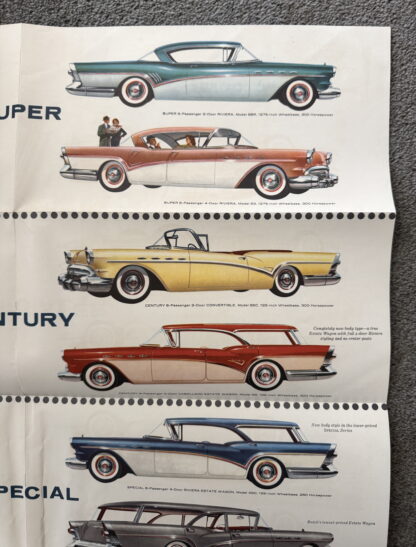 1957 Buick Roadmaster, Super, Special, Century Riviera Brochure - Image 10