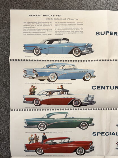 1957 Buick Roadmaster, Super, Special, Century Riviera Brochure - Image 11