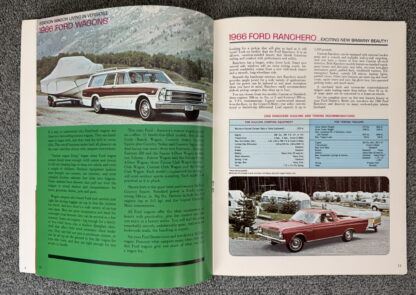 1966 Ford Recreation Brochure Mustang Falcon Fairlane Pickups Wagons Vans - Image 6