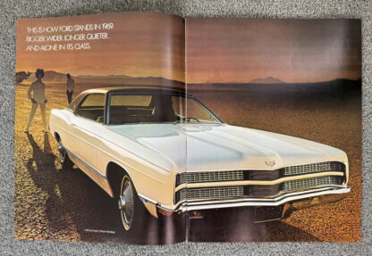 1969 Ford Full Range Brochure Galaxie, XL, LTD, Custom, Wagons - Image 2