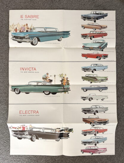 1959 Buick LeSabre, Invicta , Electra Range Brochure - Image 3