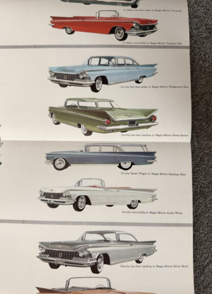 1959 Buick LeSabre, Invicta , Electra Range Brochure - Image 9