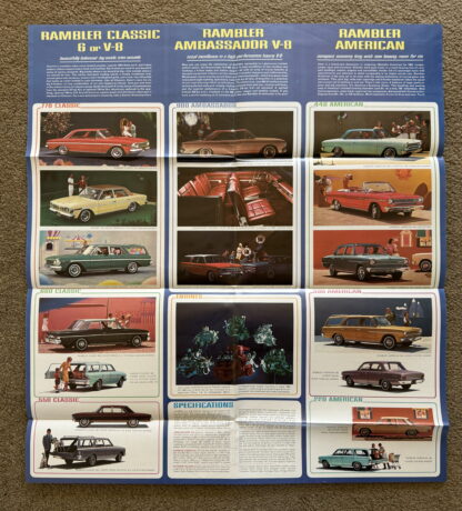 1964 Rambler Range Brochure Classic, Ambassador, American - Image 5