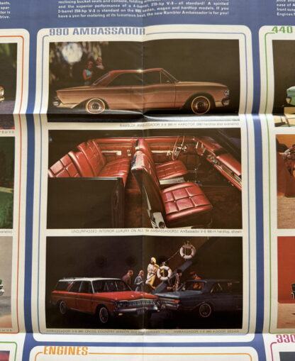 1964 Rambler Range Brochure Classic, Ambassador, American - Image 8