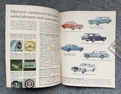 1960 Chrysler Valiant V-100, V-200 Story Brochure - Image 6
