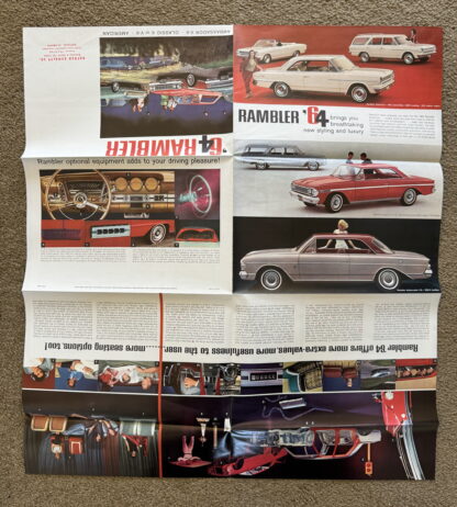 1964 Rambler Range Brochure Classic, Ambassador, American - Image 12