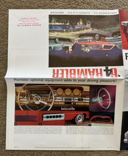 1964 Rambler Range Brochure Classic, Ambassador, American - Image 14