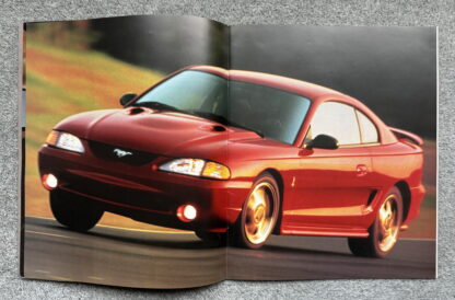1996 Ford Mustang SVT Cobra Brochure - Image 4