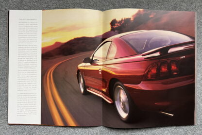 1996 Ford Mustang SVT Cobra Brochure - Image 9
