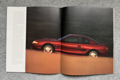 1996 Ford Mustang SVT Cobra Brochure - Image 11