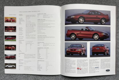 1996 Ford Mustang SVT Cobra Brochure - Image 14