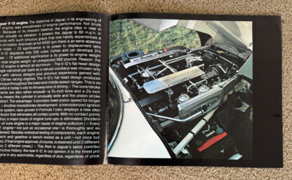 1971 Jaguar Series 3 V12 E Type Brochure - Image 3